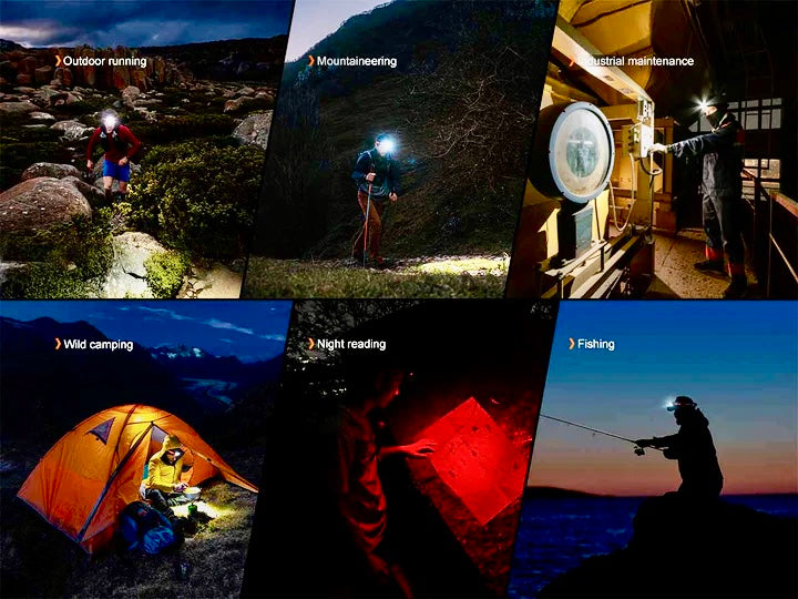 Load image into Gallery viewer, *NEW* Fenix HP12R-T Headlamp* w/ FREE Helmet Mount