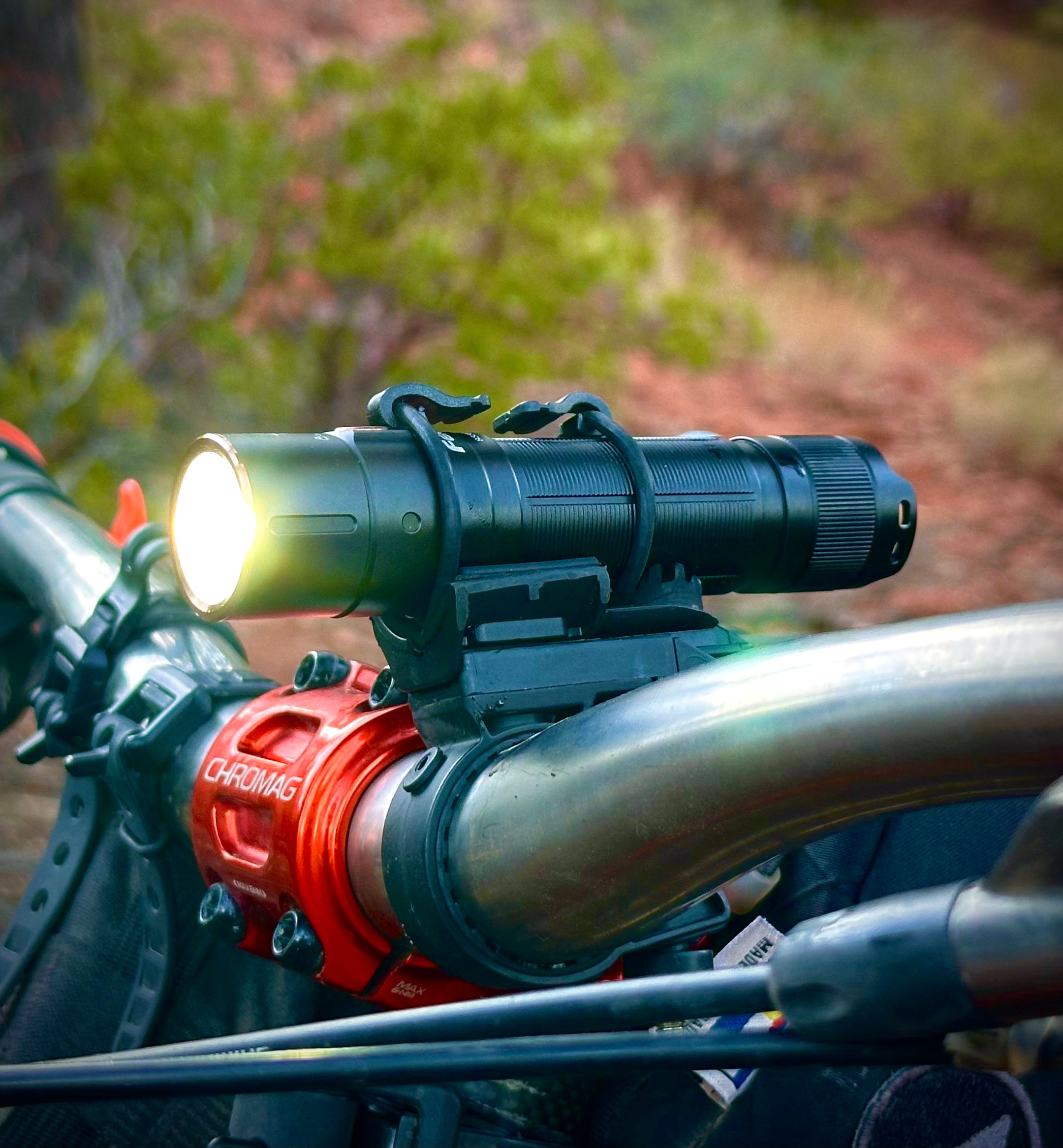 fenix bike flashlight mount ALD-10 Quick Release With GoPro Mount | Go Pro Mounts With the Fenix ALB Fenix AF02 Bike Mount -