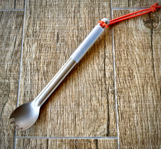 Titanium Long Handle Spork
