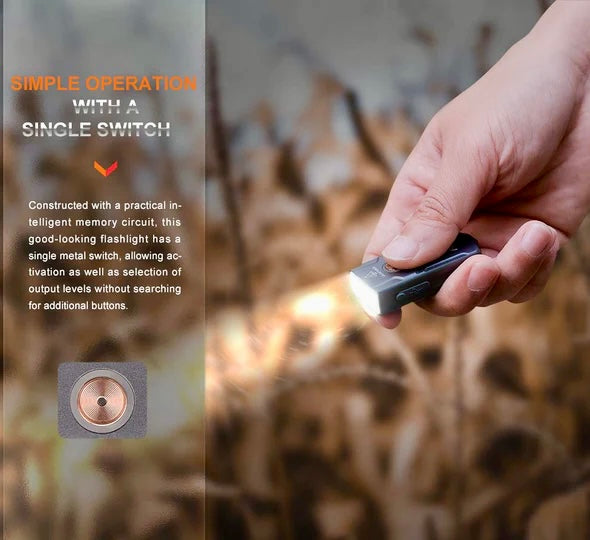 Load image into Gallery viewer, Fenix E03R V.2 Keychain Light* w/ FREE Nano Mount