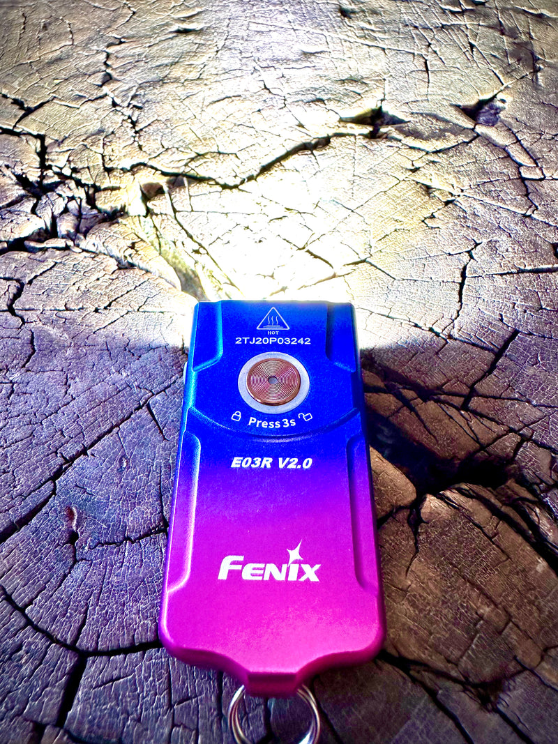 Load image into Gallery viewer, Fenix E03R V.2 Keychain Light* w/ FREE Nano Mount