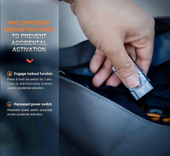 Load image into Gallery viewer, Fenix E03R V.2 Keychain Light* w/ FREE Nano Mount