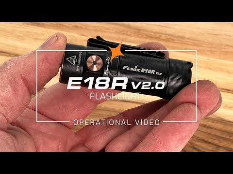 Load and play video in Gallery viewer, Fenix E18R V.2 Micro EDC Light* w/ FREE Mount