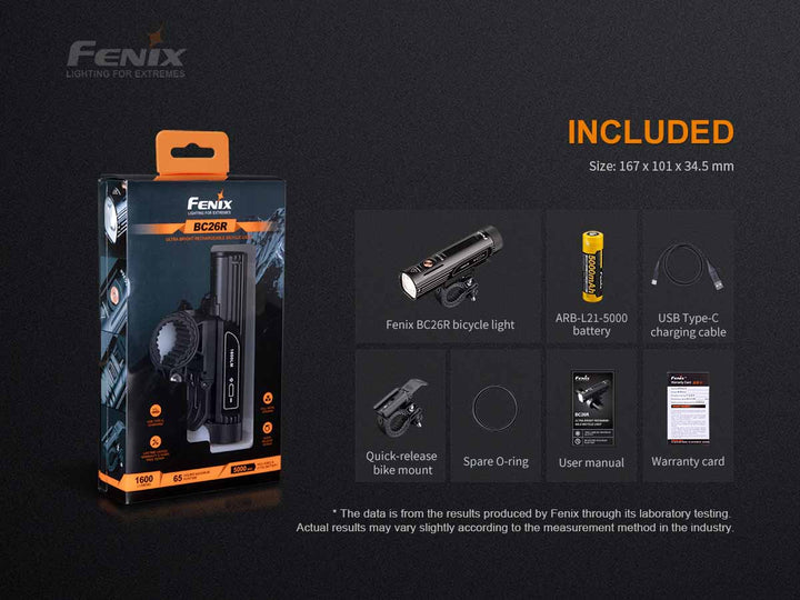 Load image into Gallery viewer, Fenix Bike Light Combo (BC26R/BC05R)