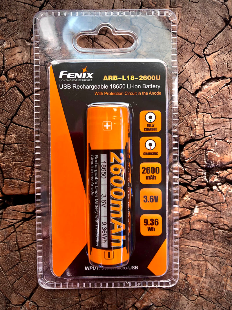Load image into Gallery viewer, Fenix Li-on USB Rechargeable Batteries*