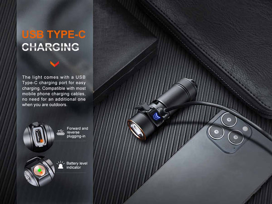 Load image into Gallery viewer, Fenix E18R V.2 Micro EDC Light* w/ FREE Mount