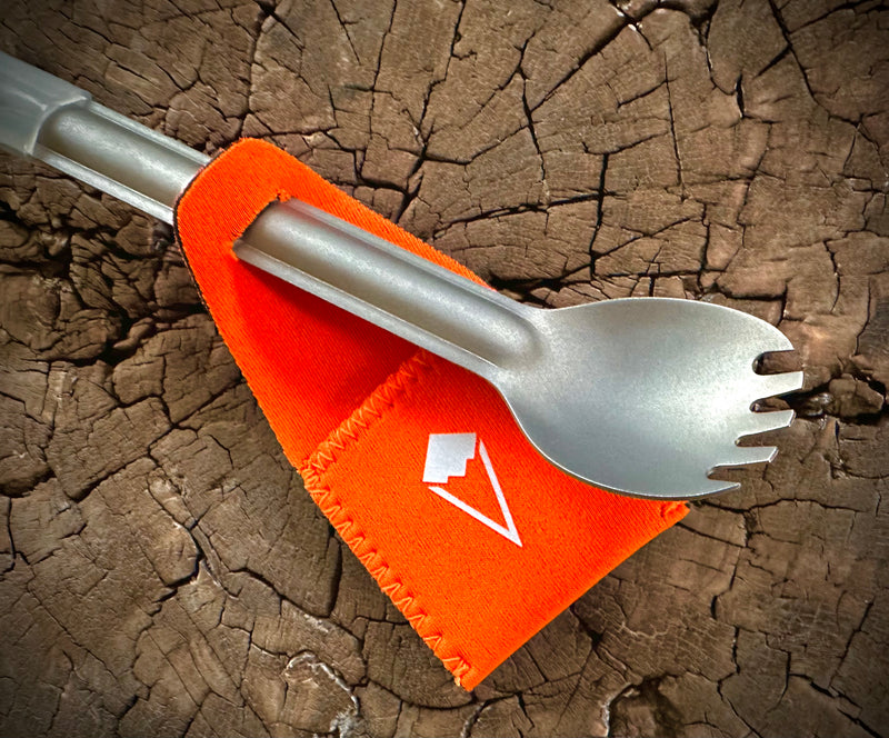 Load image into Gallery viewer, *NEW* Titanium Long Handle Spork
