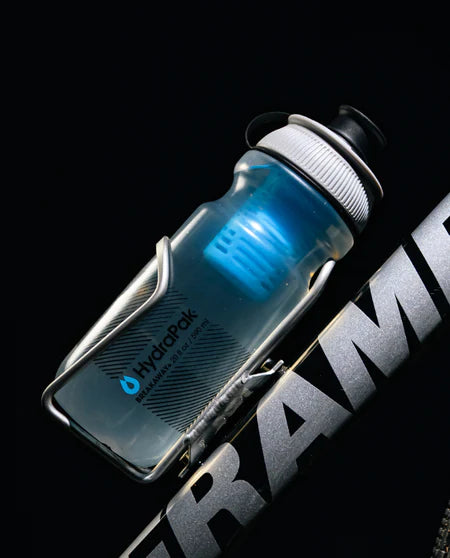 HydraPak Breakaway+ Filter Water Bottle 20oz/30oz - Squeeze Filter Bottle For Hiking & Biking