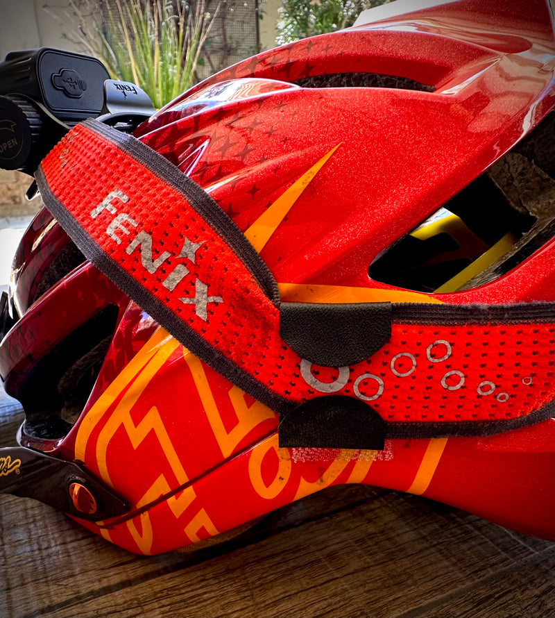 Headlamp Headband Mount Kit for Helmets Mount Kit for Wide Straps (over 30mm wide)