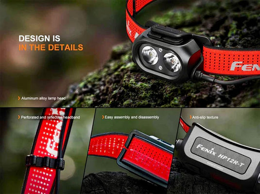 *NEW* Fenix HP12R-T Headlamp* w/ FREE Helmet Mount