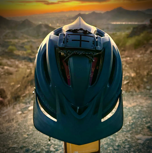 attach headlamp to bike helmet ziptie Fenix Headlamp Mount for Helmets/Stems