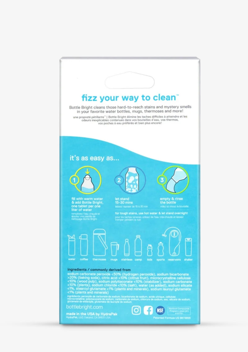 Load image into Gallery viewer, *NEW* Bottle Bright Cleaning Tablets (12 pack)

