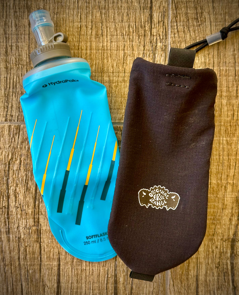 Load image into Gallery viewer, Add-on flask pockets for backpacks.
