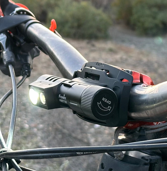 attach headlamp to bike helmet ziptie Fenix Headlamp Mount for Helmets/Stems – Original Free Range
