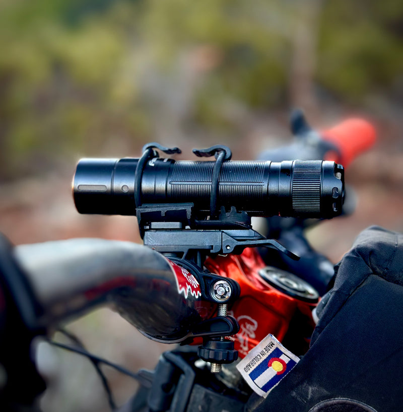 fenix bike flashlight mount af02 Flashlight Holder for Fenix QR Mounts – Original Free Range