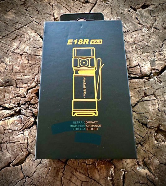 fenix e18r 750 lumen ultra-compact high perfomance rechargeable edc flashlight Fenix E18R Micro EDC Light* w/ FREE Nano Mount – Original Free Range