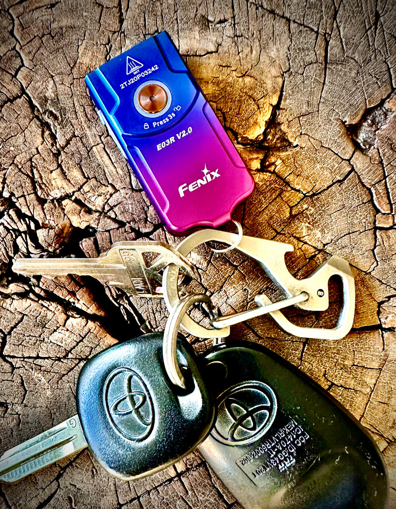 Load image into Gallery viewer, Fenix E03R V.2 Keychain Light* w/ FREE Cinch Mount
