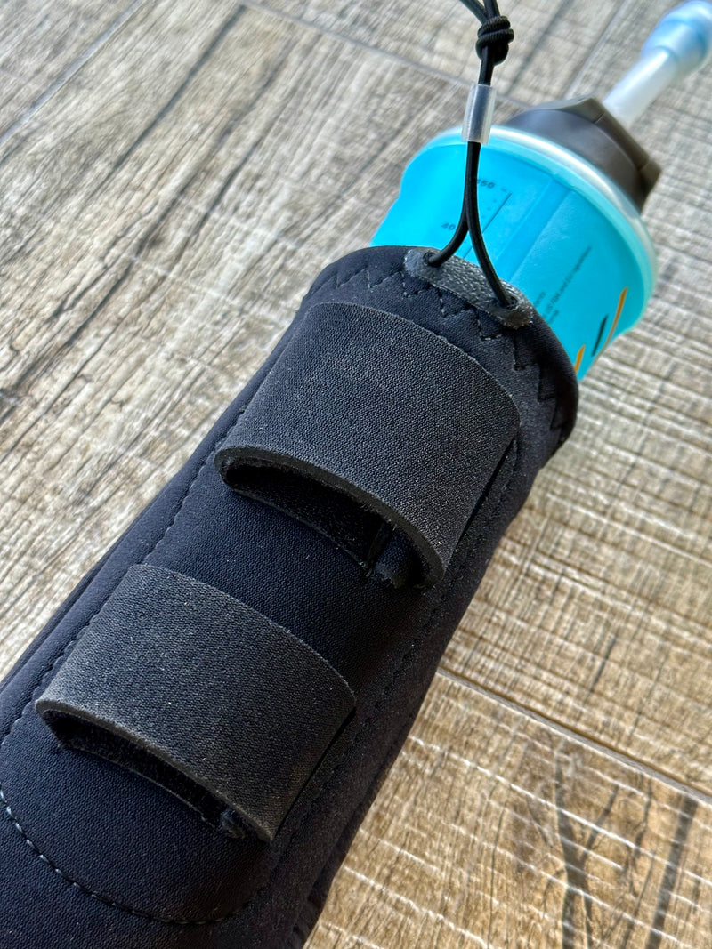 Load image into Gallery viewer, Add-on flask pockets for backpacks.
