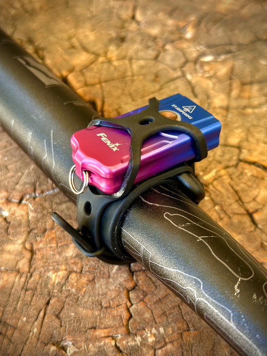 fenix af02 bike flashlight mount Nano Flashlight Handlebar Mount