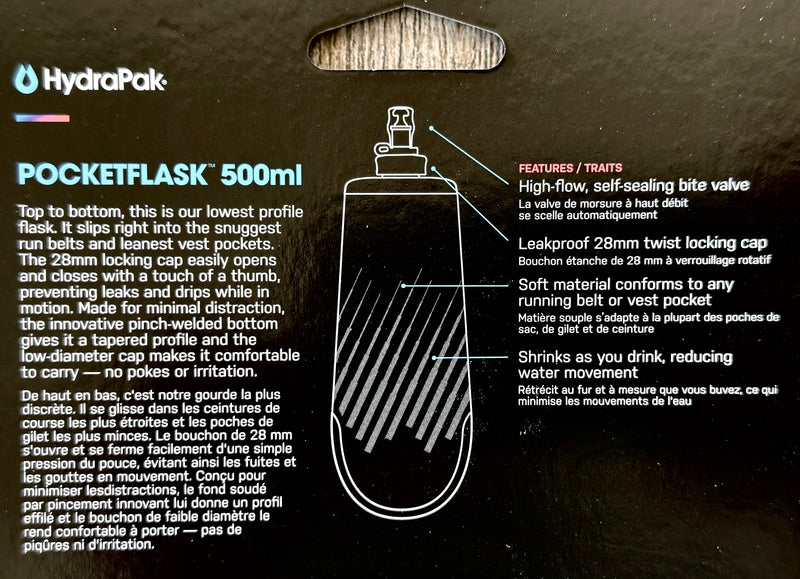 Load image into Gallery viewer, *NEW* HydraPak PocketFlask 500ml

