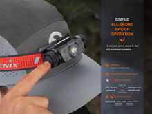 Load image into Gallery viewer, *NEW* Fenix HM62R-T Lightweight Headlamp* w/ FREE Helmet Mount