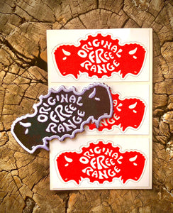 Original Logo Patch + Sticker Pack