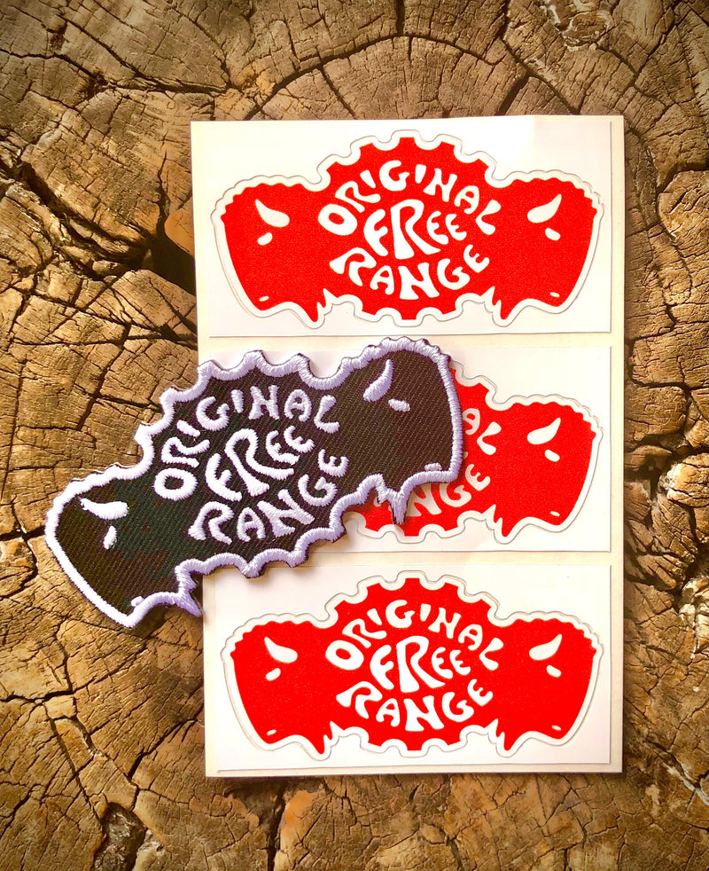 Load image into Gallery viewer, Original Logo Patch + Sticker Pack
