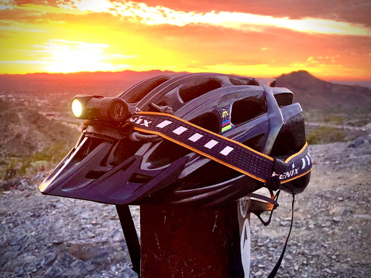 attach headlamp to bike helmet Headlamp Headband Mount Kit for Helmets Mount Kit for Regular Straps (under 30mm wide)
