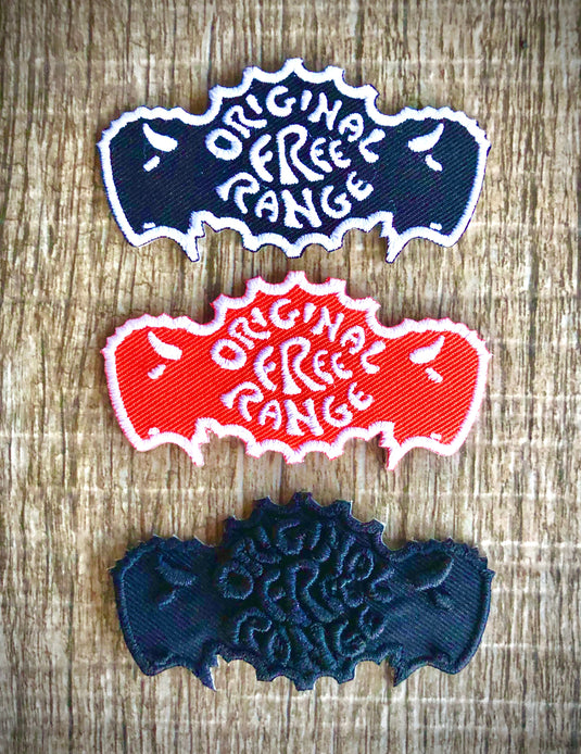 Original Logo Patch + Sticker Pack