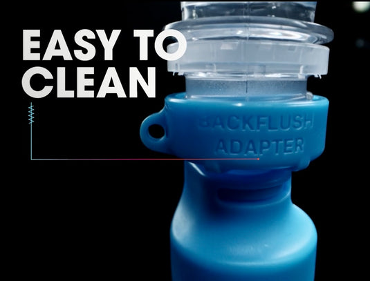 Filtro Acqua Potabile Kit Filtro HydraPak Da 42 Mm - Accessorio Per Il Filtraggio Dell'acqua - Flusso Rapido Borraccia Morbida - Foto 6