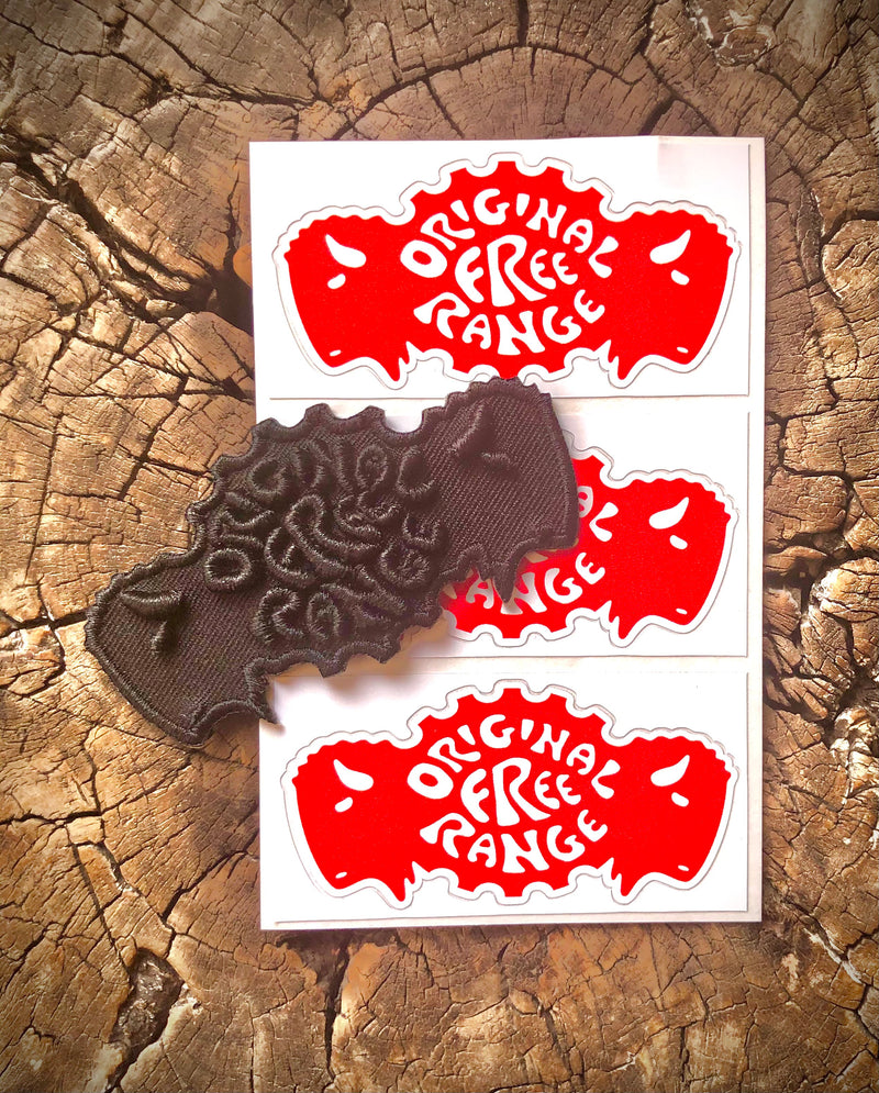 Load image into Gallery viewer, Original Logo Patch + Sticker Pack
