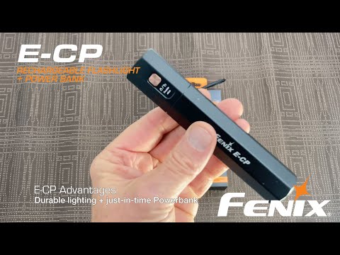 Load and play video in Gallery viewer, Fenix E-CP Power Bank / Flashlight
