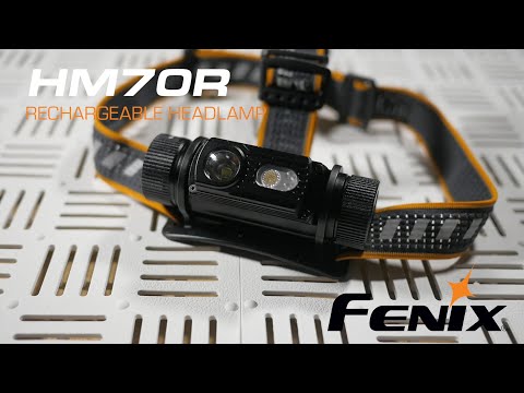 Load and play video in Gallery viewer, *NEW* Fenix HM70R Headlamp* w/ FREE Helmet Mount
