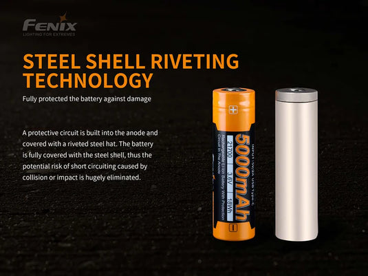 Fenix Li-on USB Rechargeable Batteries*