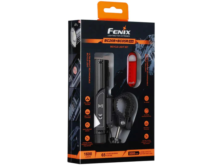 Load image into Gallery viewer, Fenix Bike Light Combo (BC26R/BC05R)*
