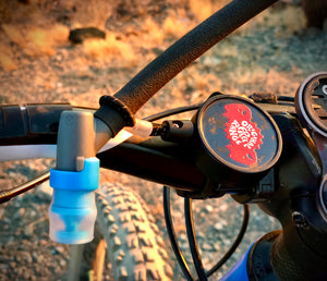 Hands-Free Hydration Combo for Handlebars