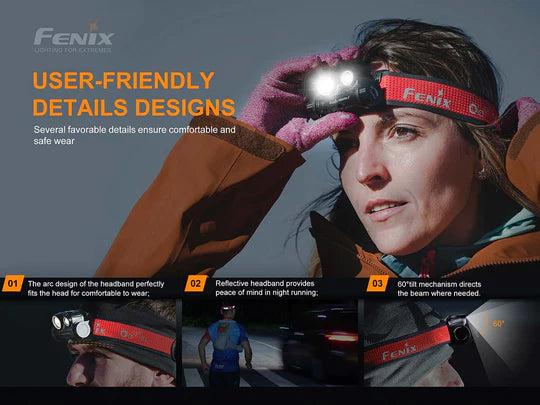 Load image into Gallery viewer, Fenix HM65R-DT Headlamp* w/ FREE Helmet Mount
