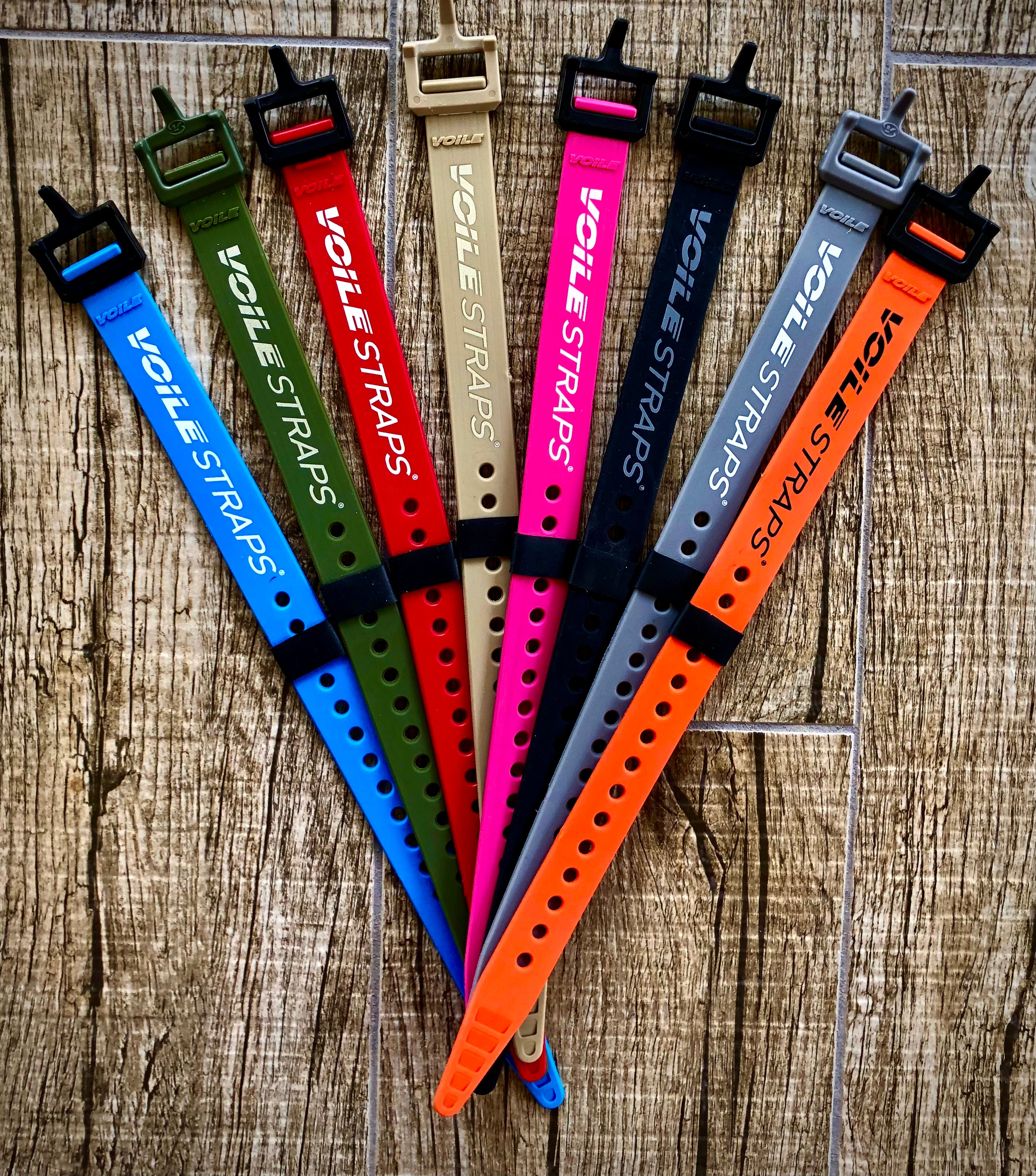 Voile Straps Now Come in 7 New Colors Including Olive and Tan 