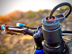 Hands-Free Hydration Combo for Handlebars